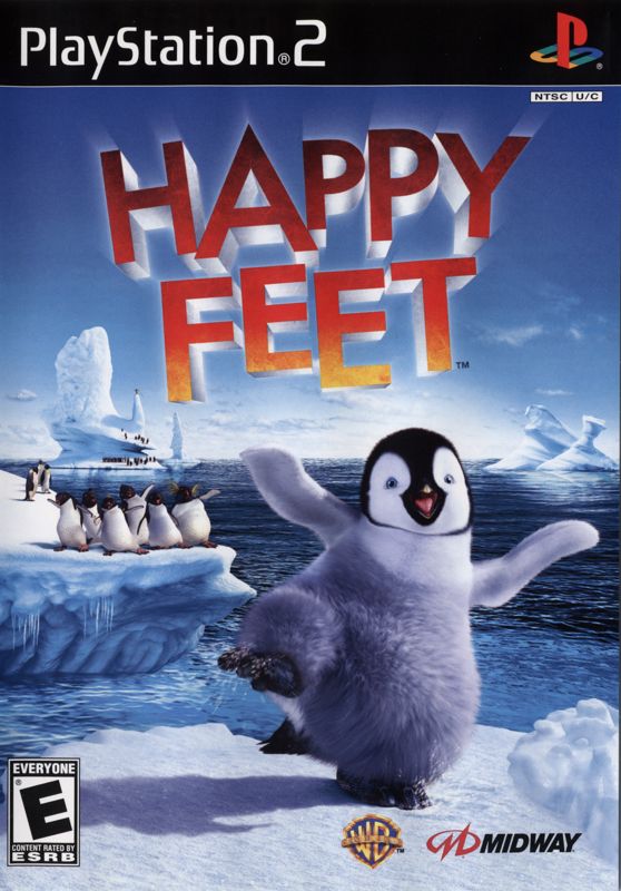 Happy Feet box art for Playstation 2